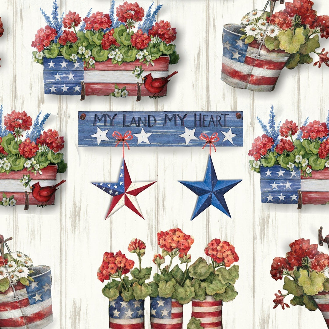 Stitches: Patriotic Yardage makes beautiful table runners and placemats