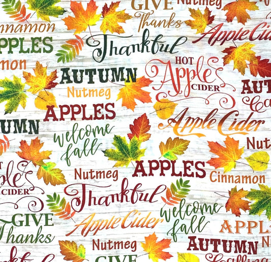 Fall Fabric Sewing!