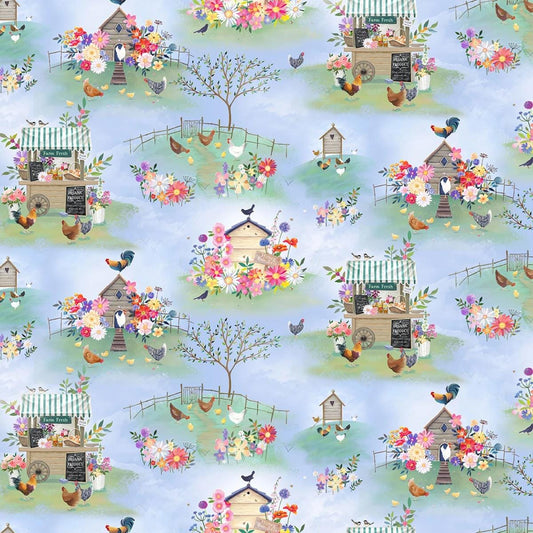 Stitches: Simple Life fabric line for huggable quilts and home decor!