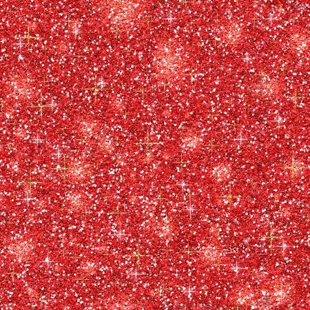 Christmas fabric, Holiday Sweets, Red, Gold, Cookies, Hoffman