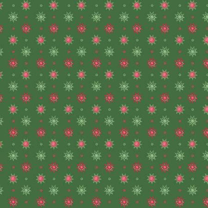 Christmas fabric, 10 inch squares, Christmas Nights, Trees, 42 Pieces Total, Layer Cake, Stacker