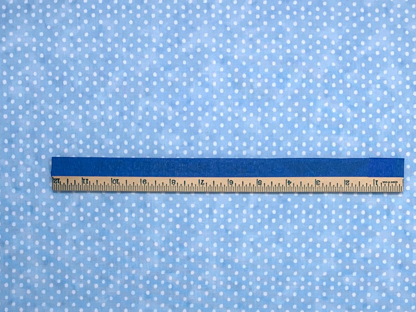 Blue and White Dot Yardage, Blue Harmony, Light Blue Dot, Wilmington Prints