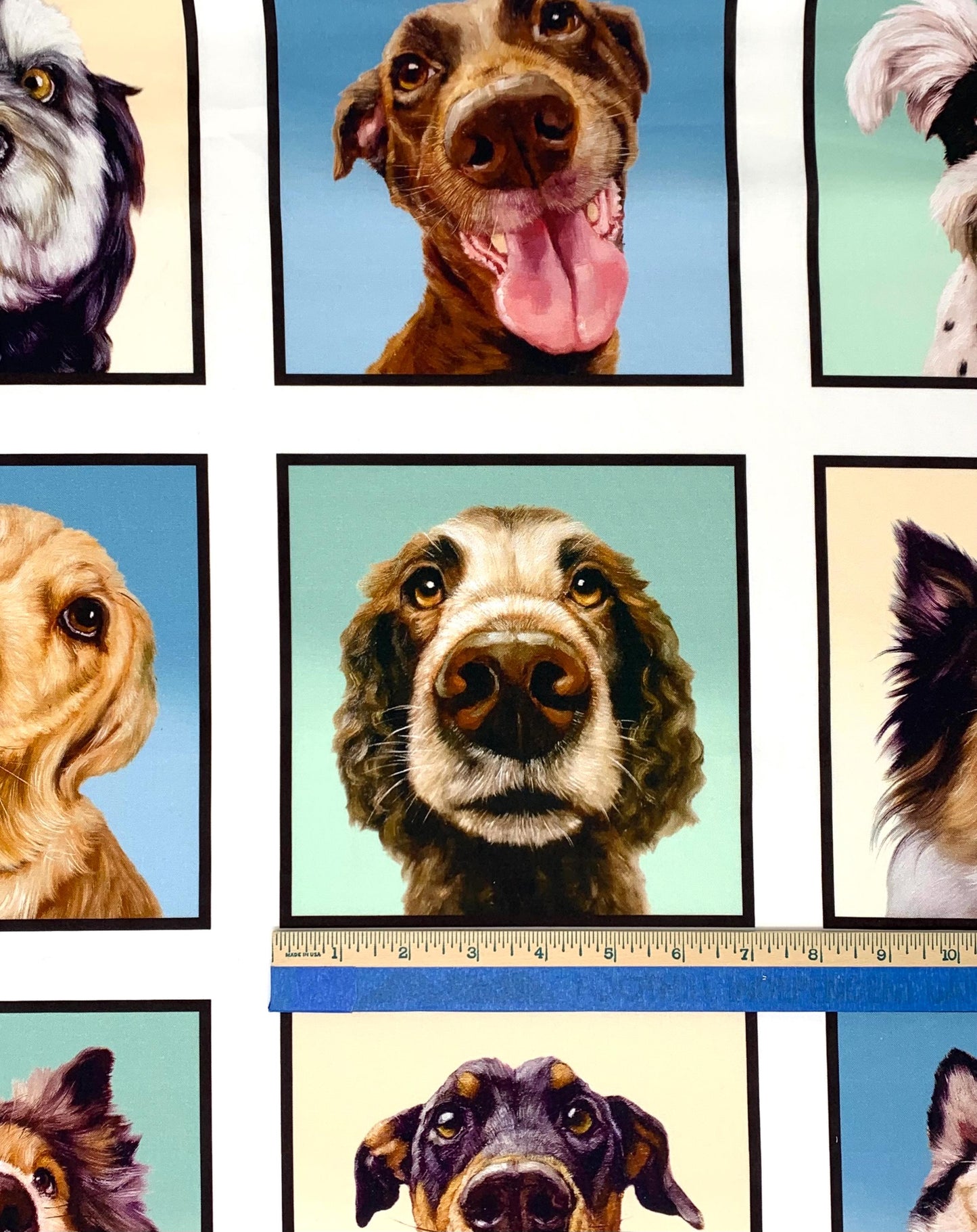 Dog Panel, Follow Your Nose, Elizabeth Studio, 41002E