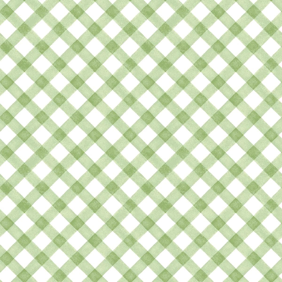 Green White Gingham, Henry Glass Studios, Berrylicious