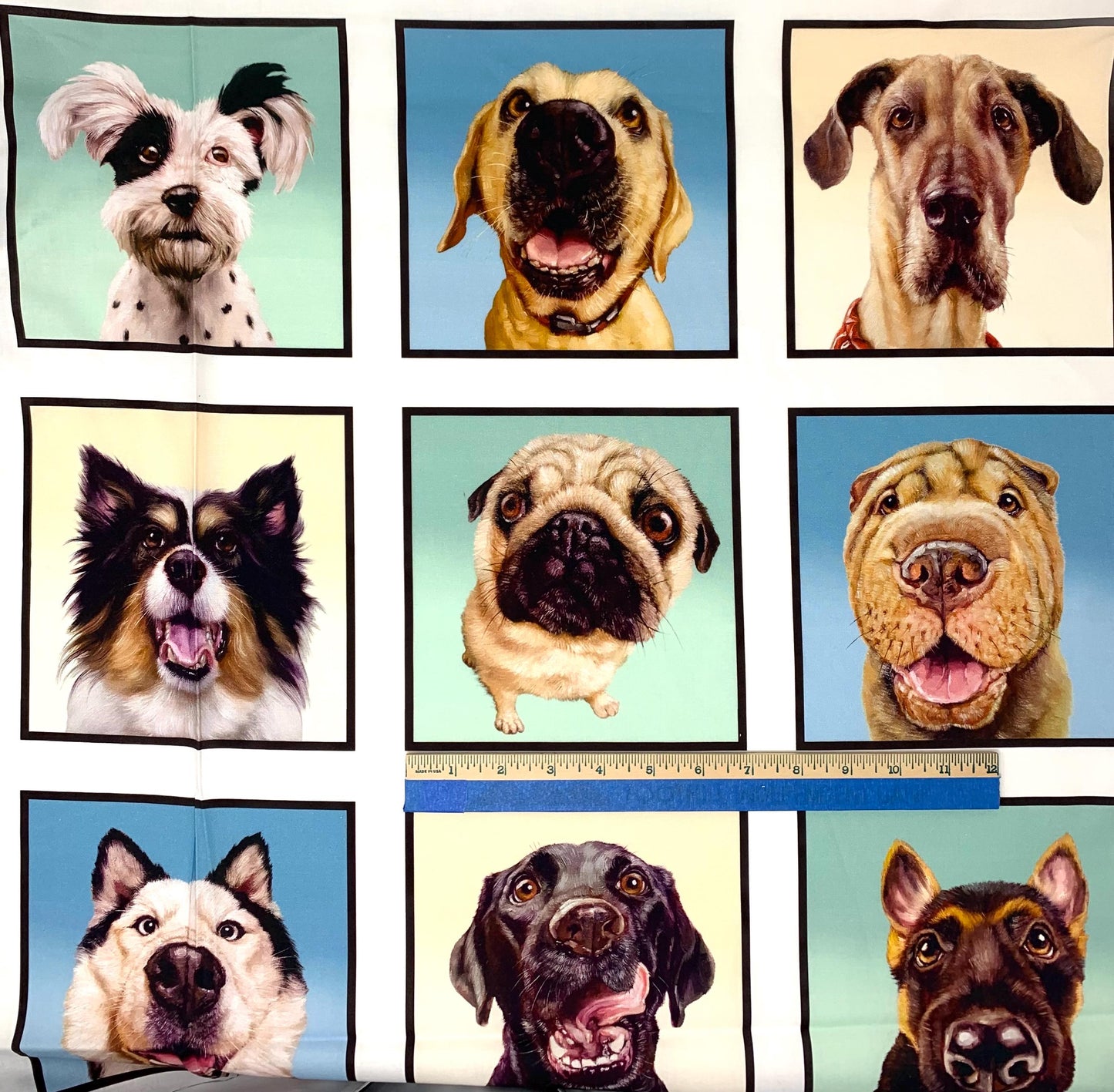 Dog Panel, Follow Your Nose, Elizabeth Studio, 41002E