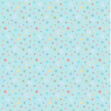 Fabric Squares, Rainbow Dreams, Charm Pack, Pink, Blue, Yellow, Wilmington Prints