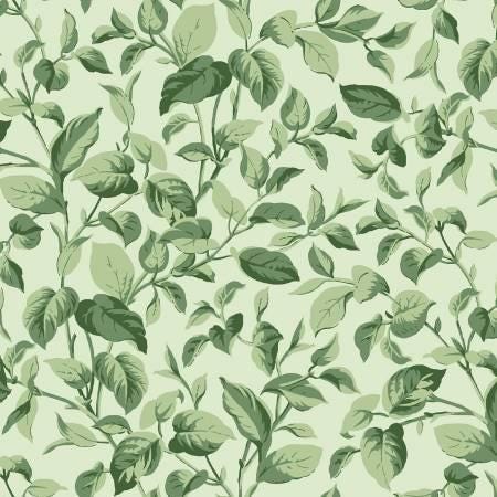 Purple Green Floral Layer Cake, Lilac Lane, Purple, Green, Maywood Studio, 10 inch squares