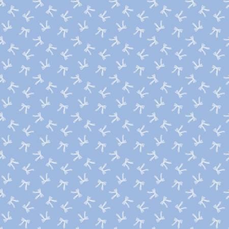 Blue Floral Fabric Squares: Penelope Collection for Riley Blake
