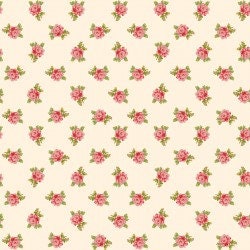Sweet Beginnings - Floral fabric strips, 2.5 inches, Quilt Fabric, Binding