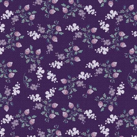 Purple Majesty, Purple, Lavender, Blue, Wilmington Prints, 2.5 inch strips, 40 Strips Total, Fabric Strips