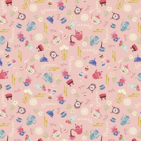 Beauty and the Beast Objects fabric yardage