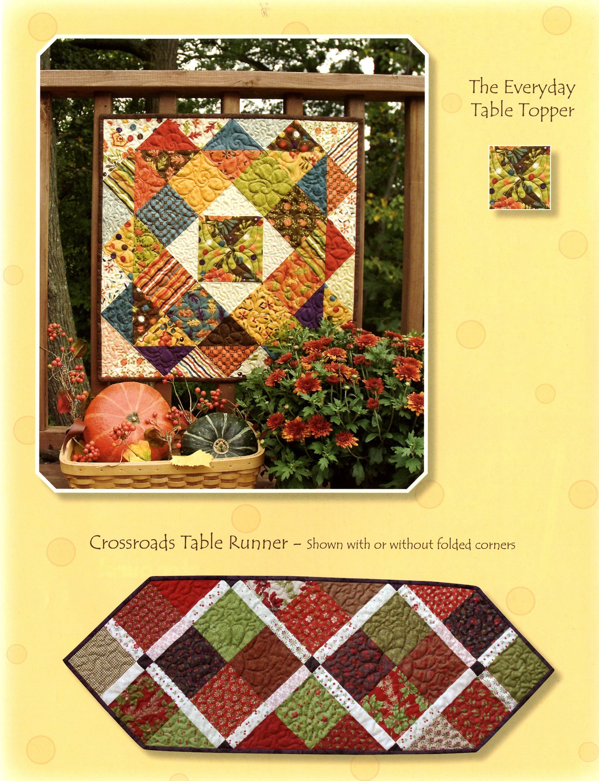 Charm Square Pattern Book, Charmed and Dangerous, Heather Mulder Peterson, Table Runner Patterns, Table Topper Patterns, Quilt Patterns