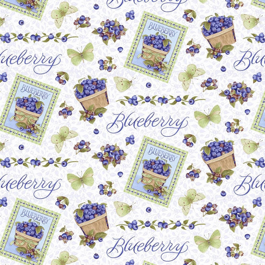 Bountiful blueberries and butterflies in Berrylicious!