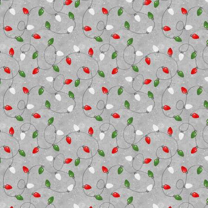 Christmas Fabric 2.5” Fabric Strips - Baby, It's Gnomes Outside