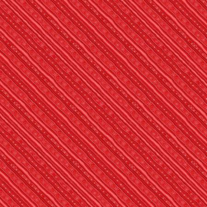 Christmas Fabric 2.5” Fabric Strips - Baby, It's Gnomes Outside