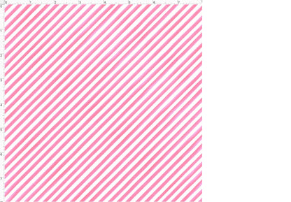 Pink White Bias Stripe, Loralie Desisgns, Baby Bias Pink Stripe, Yardage, 692462