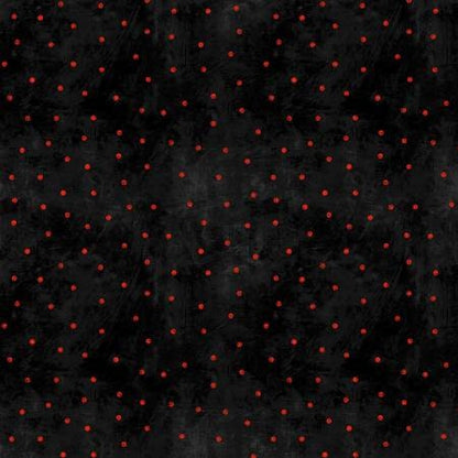 Christmas Fabric Strips: Time for Hot Cocoa, Red & Black Prints