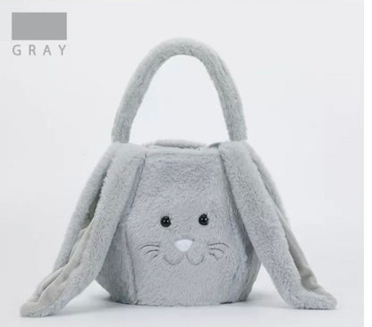 Easter Bunny Basket with name, Custom Personalization, Plush Bunny, Easter Basket Gift, Child’s name