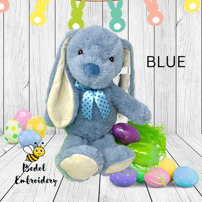 Easter Spring Bunny, Custom Personalization, Plush Bunny, Easter Basket Gift, Child’s name