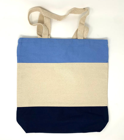 Tote Bag, Personalized, Canvas Tote, Beach Bag, Grocery Bag, Embroidered Initial