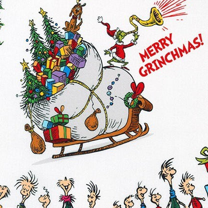How The Grinch Stole Christmas Tree Skirt Panel