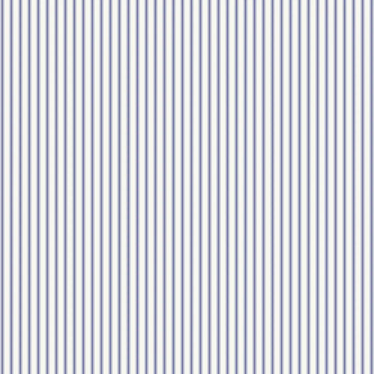 Blue White Stripe yardage, Amelie, Tanya Whelan