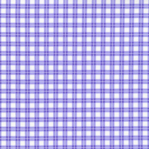 Purple White Yardage, Elizabeth, Robert Kaufman, Cotton Fabric Yardage