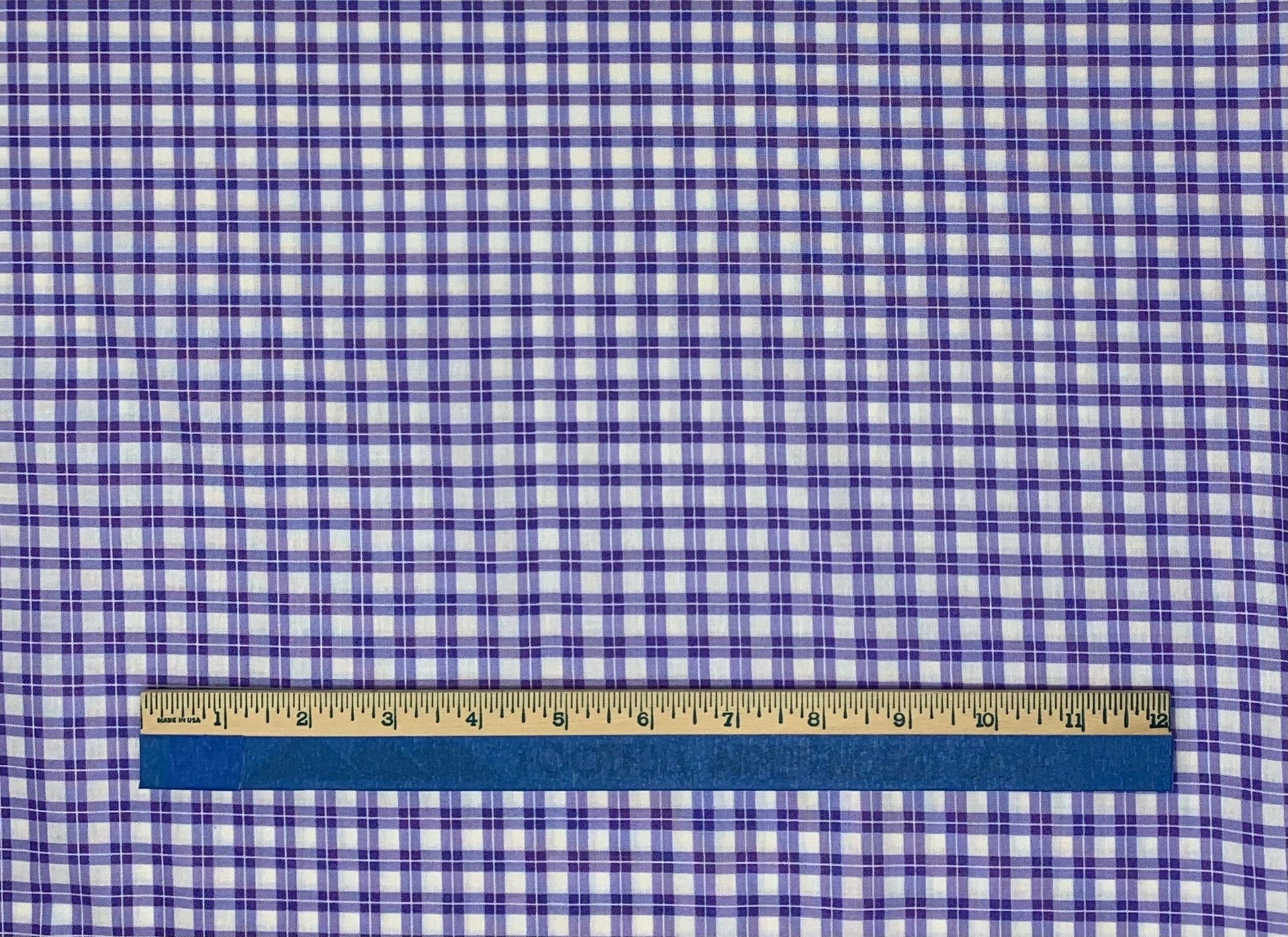 Purple White Yardage, Elizabeth, Robert Kaufman, Cotton Fabric Yardage