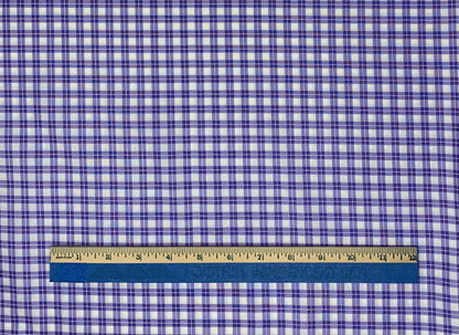 Purple White Yardage, Elizabeth, Robert Kaufman, Cotton Fabric Yardage
