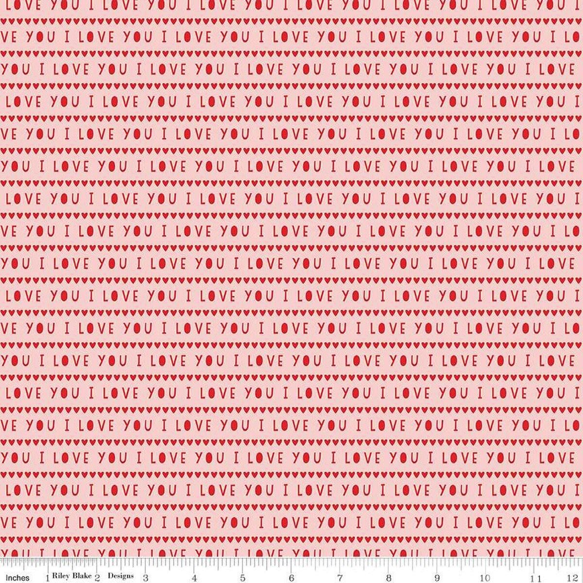 Pink Red Fabric Squares, 5 inch Stacker, Charm Pack, Valentines Day, Sugar and Spice, Riley Blake