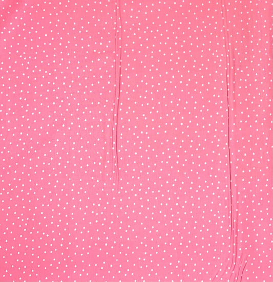 Pink with Black Dots, Dinky Dots, Polka Dots, Loralie Designs, Yardage, 692525