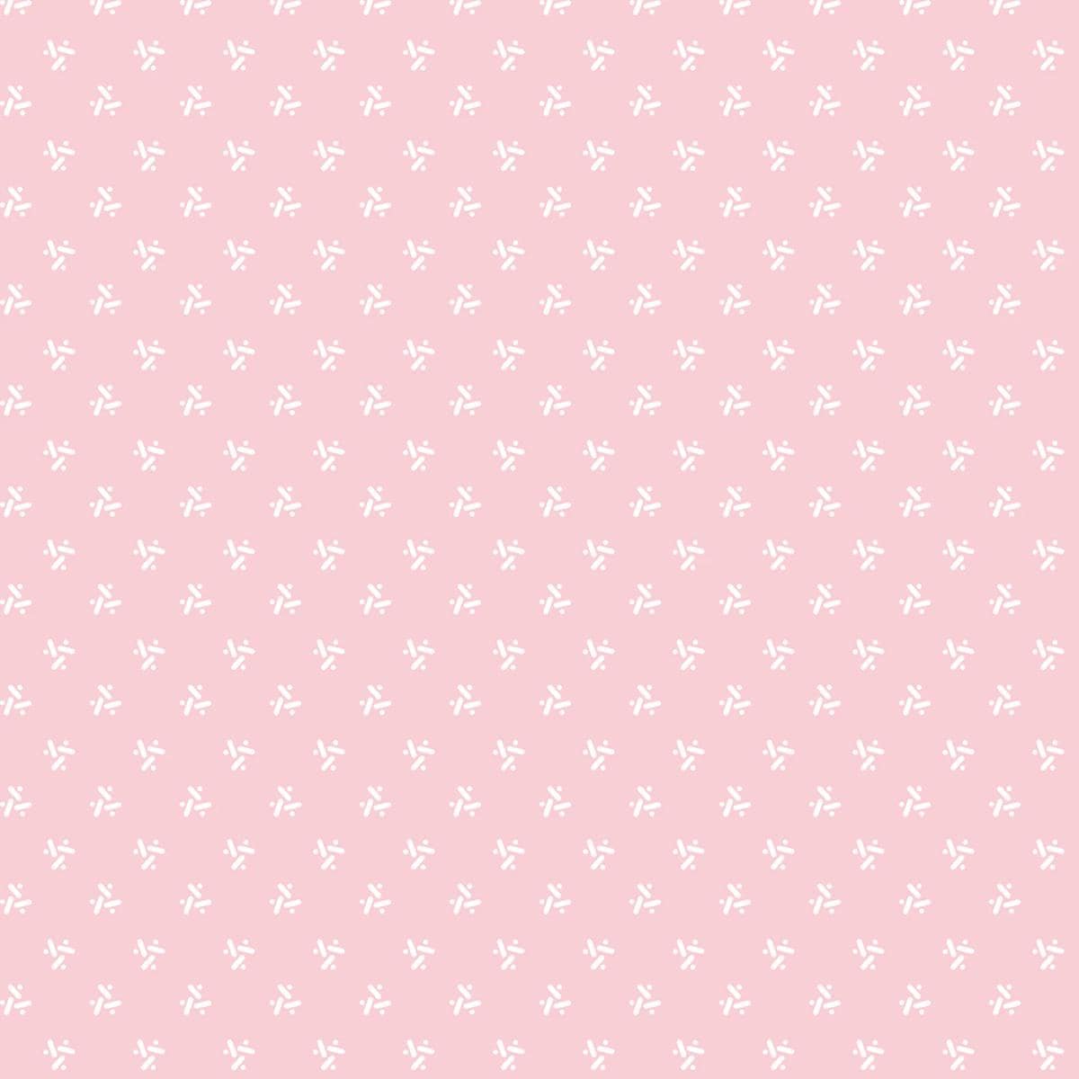Floral Charm Pack, Garden Picnic, Pink, Green, Black, Maywood Studio, Charm Pack, Pink,