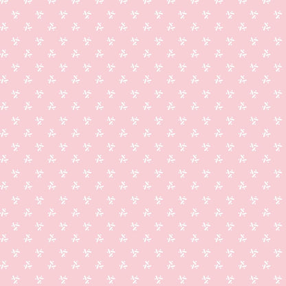 Floral Charm Pack, Garden Picnic, Pink, Green, Black, Maywood Studio, Charm Pack, Pink,