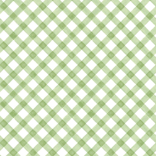 Green White Gingham, Henry Glass Studios, Berrylicious