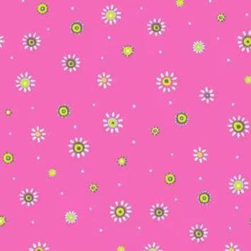 Floral Bees Butterflies Charm Pack, Pretty in Pink, Pink, Green, Black, Susybee Precuts.