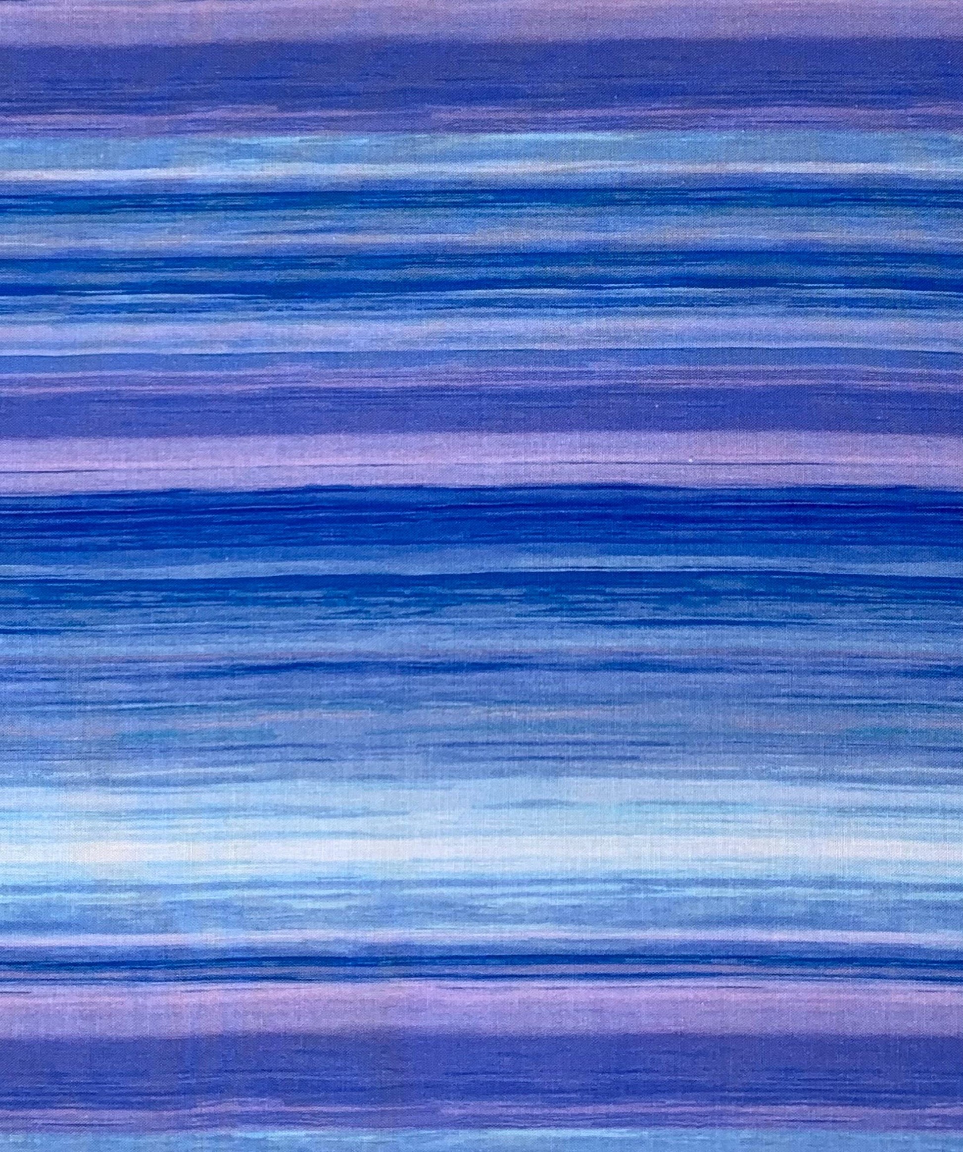 Blue Purple Multi Stripe yardage, Butterfly Dreams, Purple, Blue, Lavender, Timeless Treasures