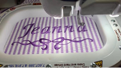 Personalized Duffle Bag, Seer Sucker Cotton, Sports Bag, Sleep Over Bag, Bridesmaid Gift, Embroidered Gift, Purple, Navy, Pink