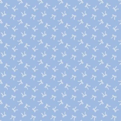 Blue Floral Fabric Squares: Penelope Collection for Riley Blake