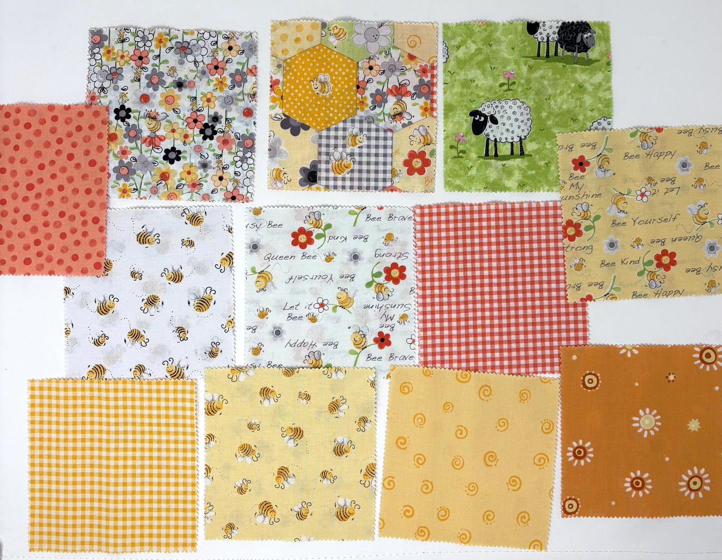Sweet Bees Charm Pack: Susybee Precut Charm Pack
