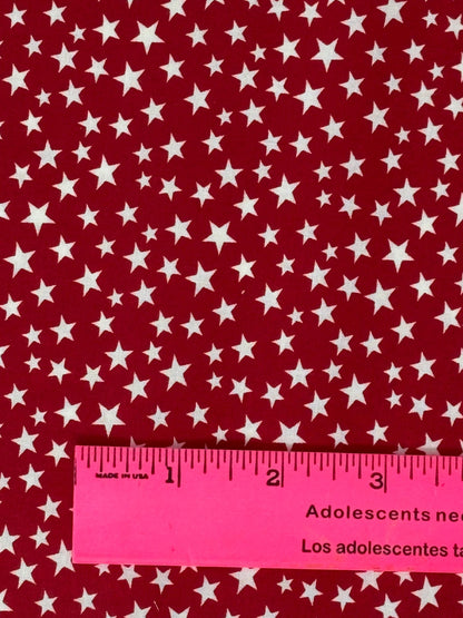 Patriotic Yardage, Stars, Americana, Red, White