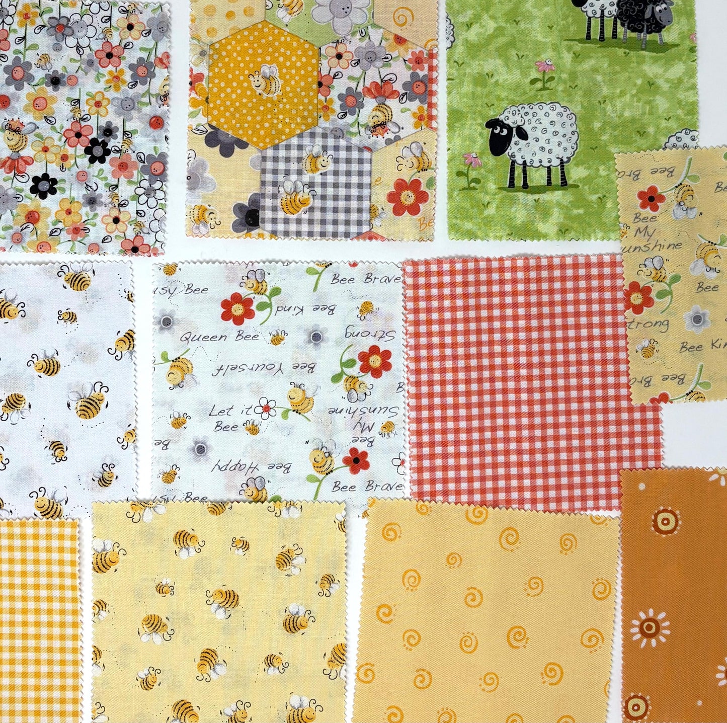 Sweet Bees Charm Pack: Susybee Precut Charm Pack