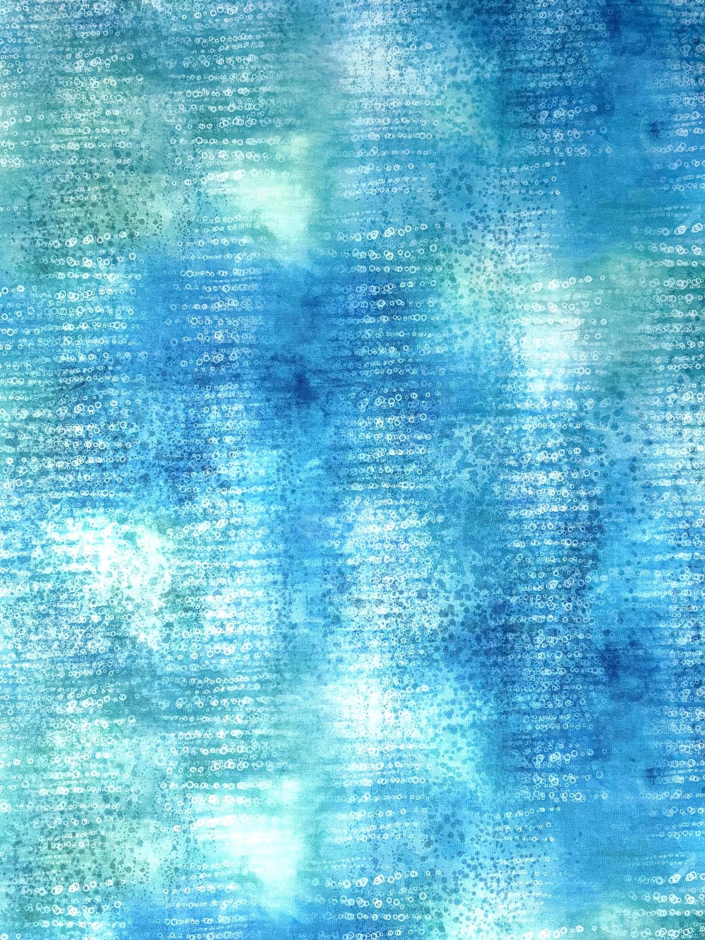 Aqua Blue Fabric Yardage: Jewel Basin, Hoffman