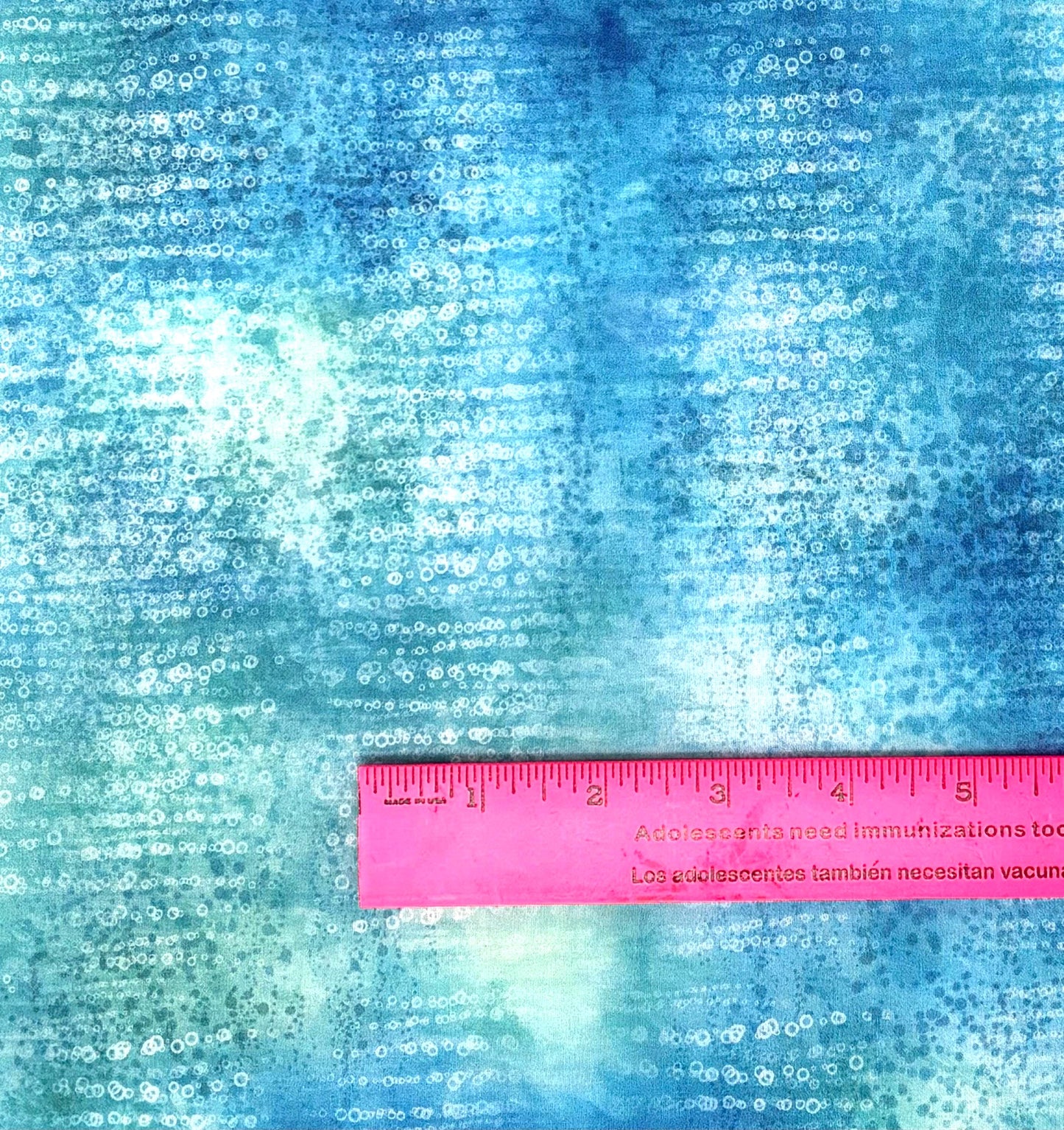 Aqua Blue Fabric Yardage: Jewel Basin, Hoffman