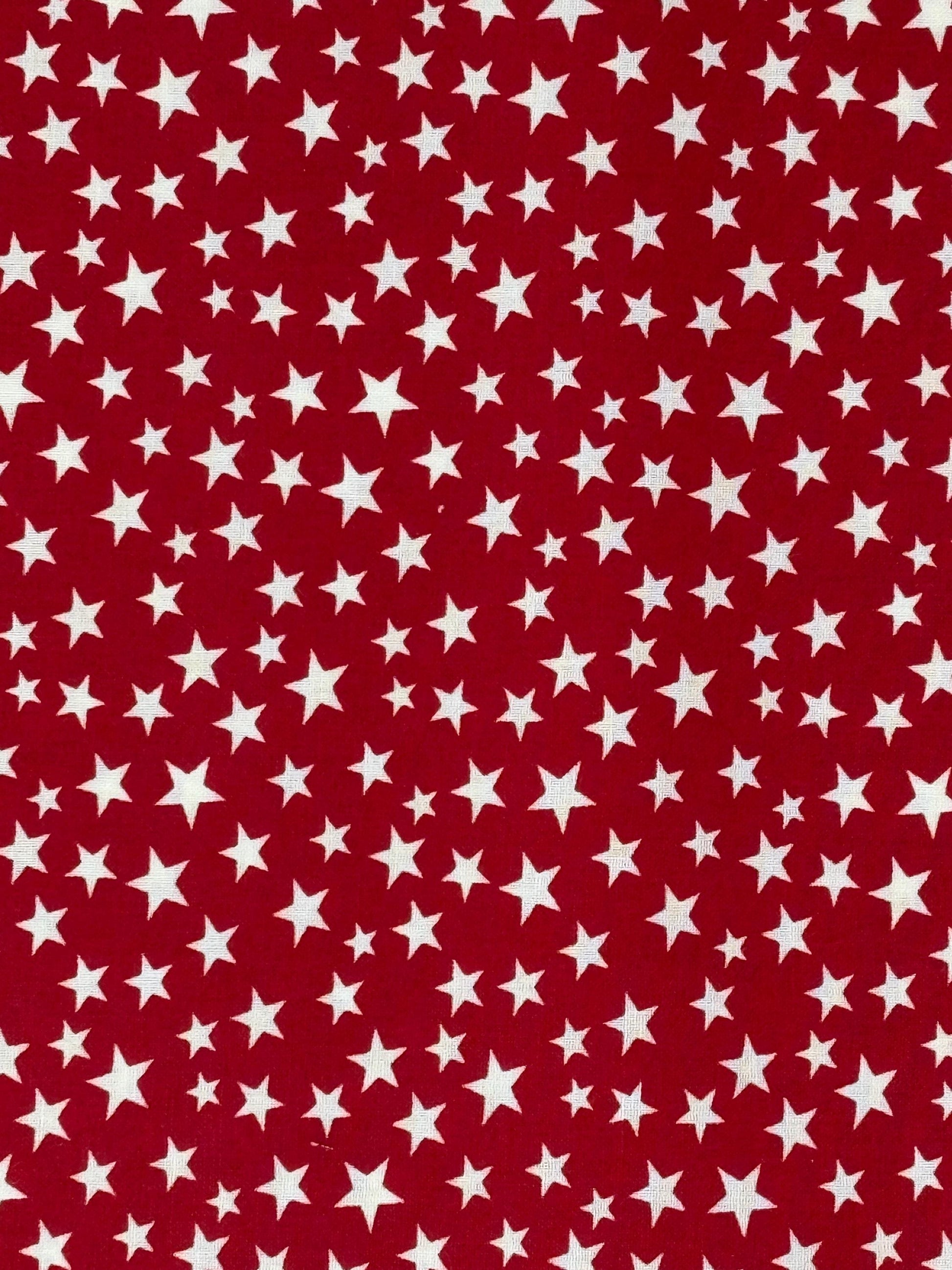 Patriotic Yardage, Stars, Americana, Red, White
