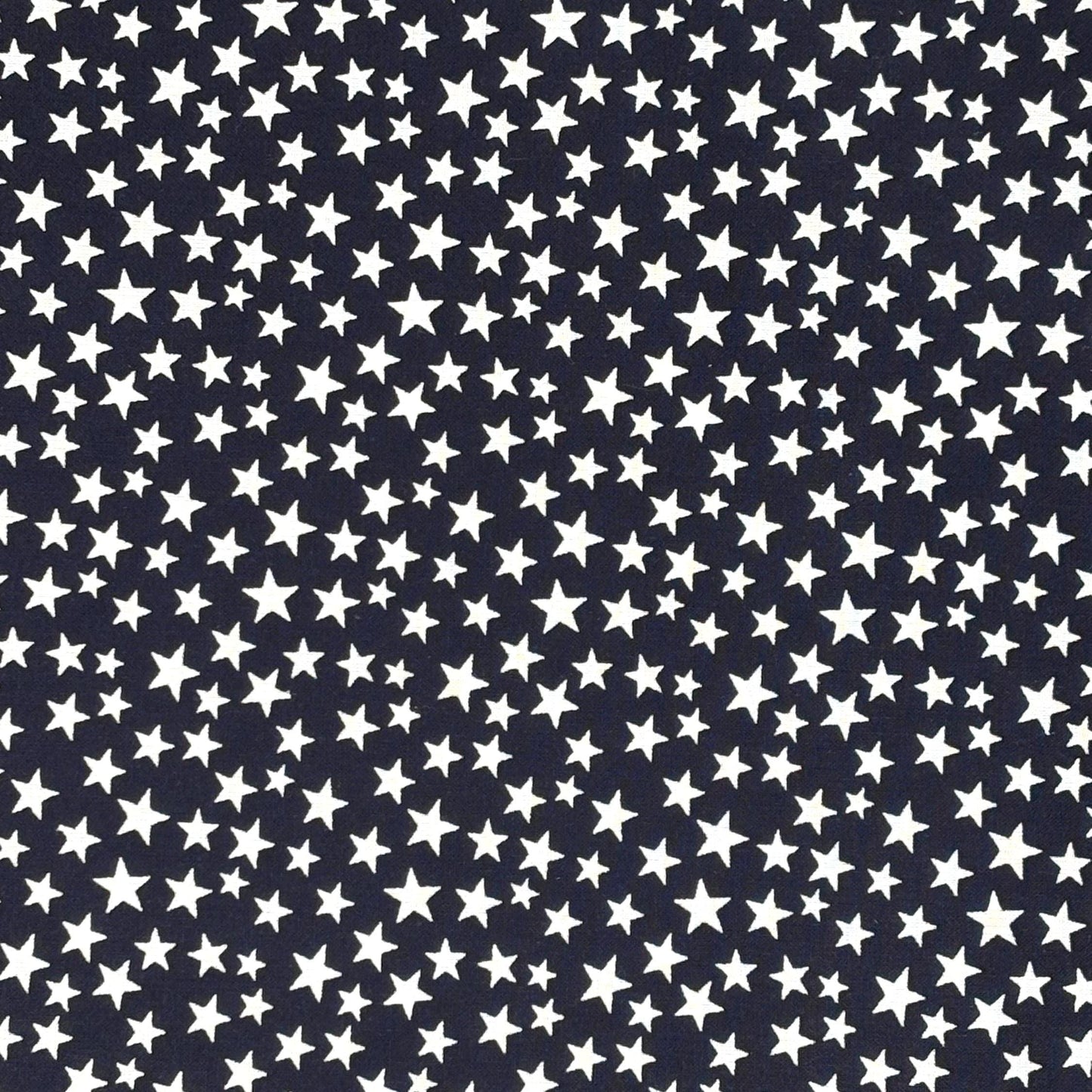 Patriotic Yardage, Stars, Americana, Navy Blue, White