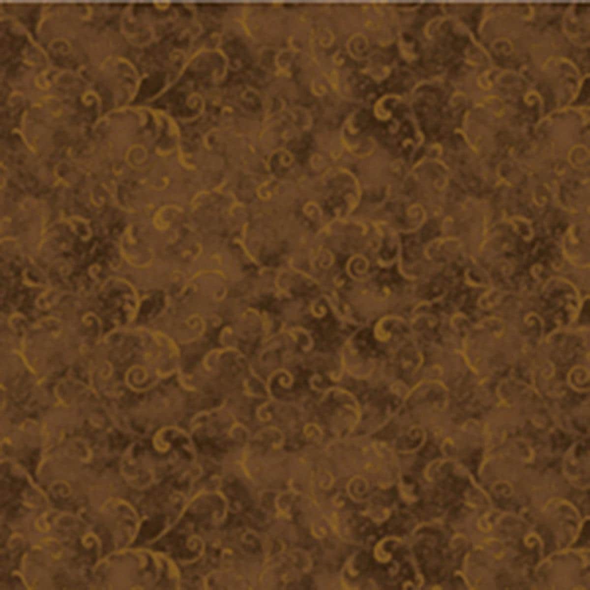 Brown Filigree Yardage by Wilmington Prints