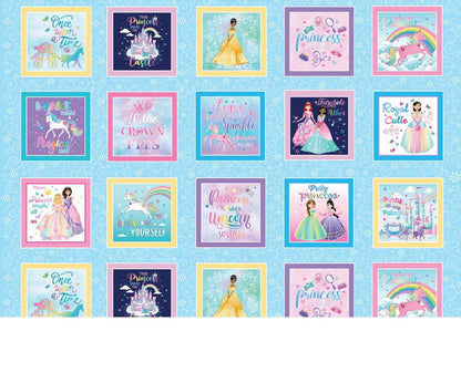 Fabric Panel: Fairy Tale Boxes, Benartex