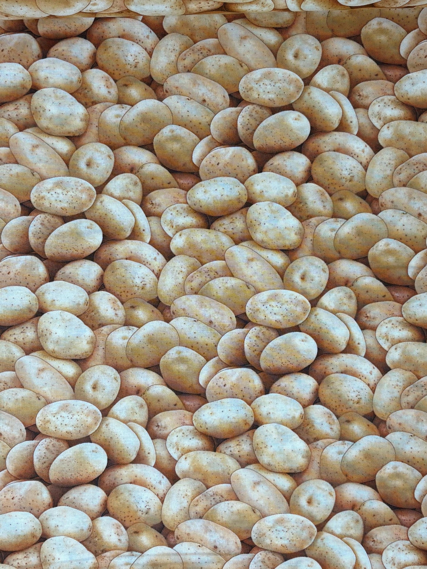Gold Potatoes Yardage, Food Festival, Elizabeth's Studio