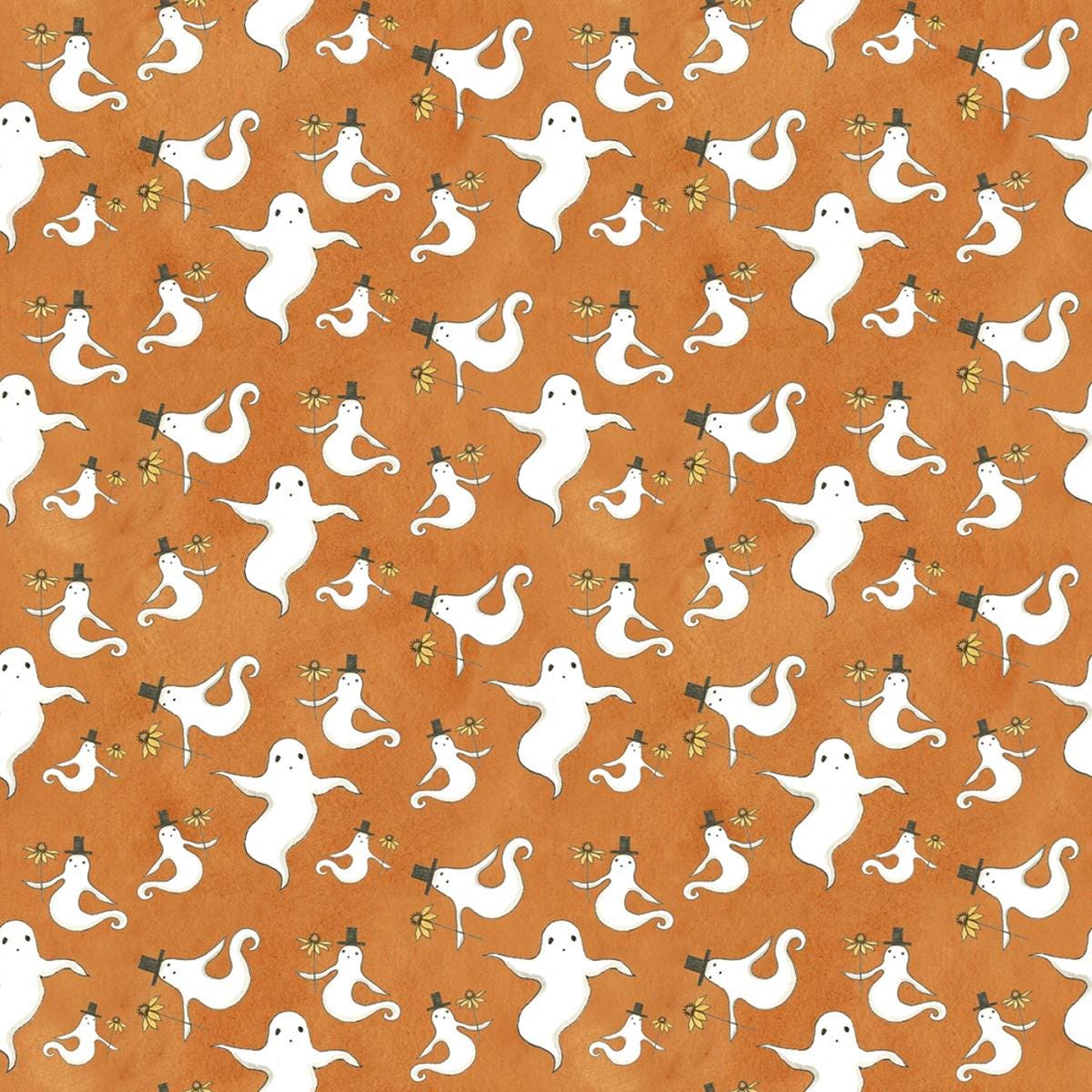 Halloween Spooky Fabric Squares, Charm Pack, Riley Blake, 5 inches, 42 squares