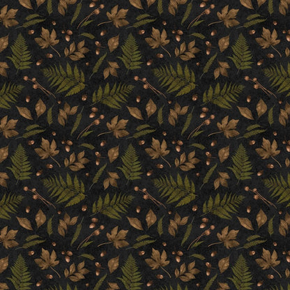 Fall Fabric Squares: Oh My Gourd, Wilmington Prints (5-inch, 42pc)
